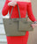 Bolsa Arezzo Kit  Classic com Nécessaire Verde Oliva