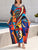 Vestido Estampado Kaftan Expressões Duo