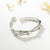 Pulseira Cruzada Com Zircônia
