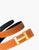 Cinto de Couro Unissex Hermès Laranja - www.tpmdeofertas.com.br