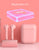 Fone de Ouvido Bluetooth Airpods Pink - www.tpmdeofertas.com.br