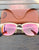 Óculos de Sol Ray Ban Clubmaster Aluminium Dourado - www.tpmdeofertas.com.br