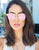 Óculos de Sol Ray Ban Clubmaster Aluminium Dourado - www.tpmdeofertas.com.br
