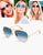 Óculos de Sol Ray Ban Aviador Marrom e Ray Ban Aviador Azul - www.tpmdeofertas.com.br