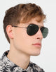 Óculos de Sol Masculino Aviador Preto RB3025