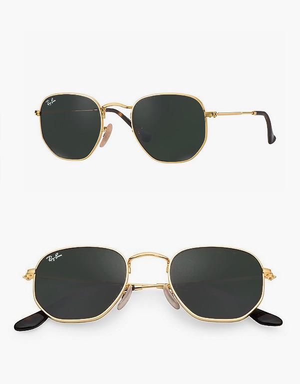 Óculos de Sol Ray Ban Round e Ray Ban Hexagonal - www.tpmdeofertas.com.br