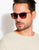 Óculos de Sol Ray Ban Chris Tartaruga Fosco - www.tpmdeofertas.com.br