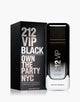 Perfume Masculino Carolina Herrera 212 Vip Black Men 100ml