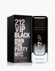 Perfume Masculino Carolina Herrera 212 Vip Black Men 200ml