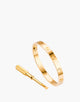 Pulseira Feminino Love Gold