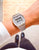 Relógio Vintage Glitter Silver - www.tpmdeofertas.com.br