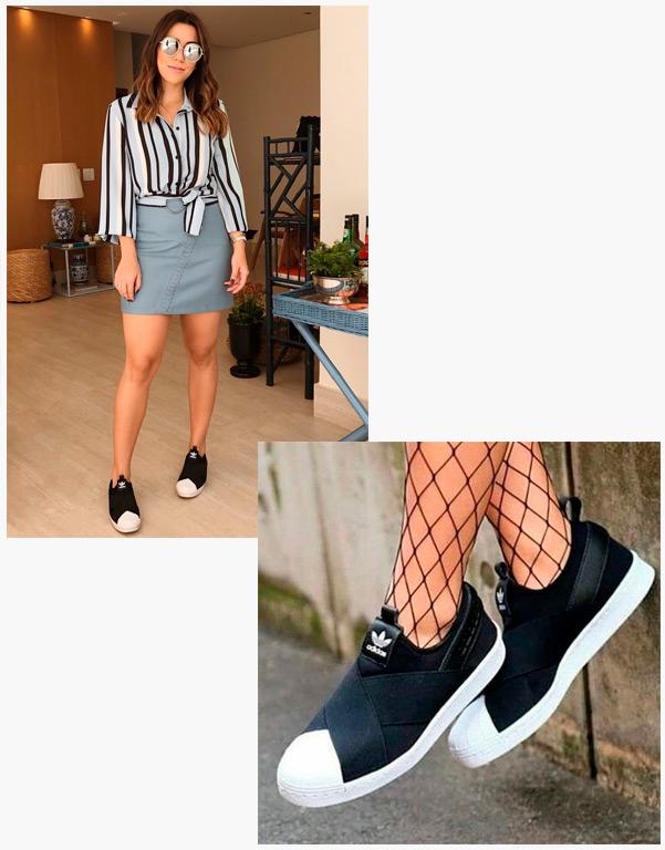 Tênis Unissex Slip On Preto - www.tpmdeofertas.com.br