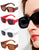 Óculos de Sol Vintage Retrô Quadrado - www.tpmdeofertas.com.br